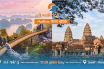Thời gian bay từ Đà Nẵng đến Siem Reap mất bao lâu?
