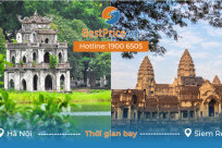 Thời gian bay từ Hà Nội đến Siem Reap mất bao lâu?