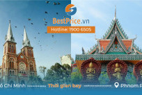 Thời gian bay từ Hồ Chí Minh đến Phnom Penh mất bao lâu?